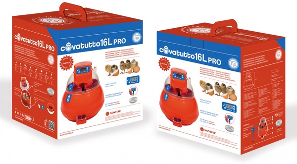 Incubadora Automatica Covatutto 16 Digital Pro